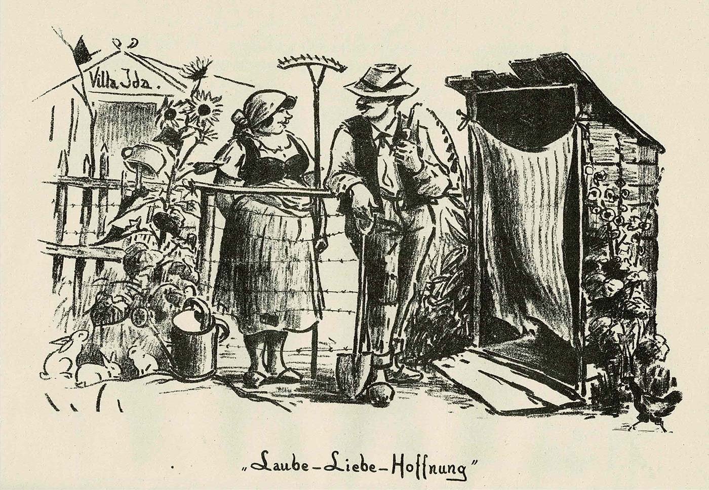 9_8_Zille_Laube-Liebe-Hoffnung_1925 Heinrich Zille 1925